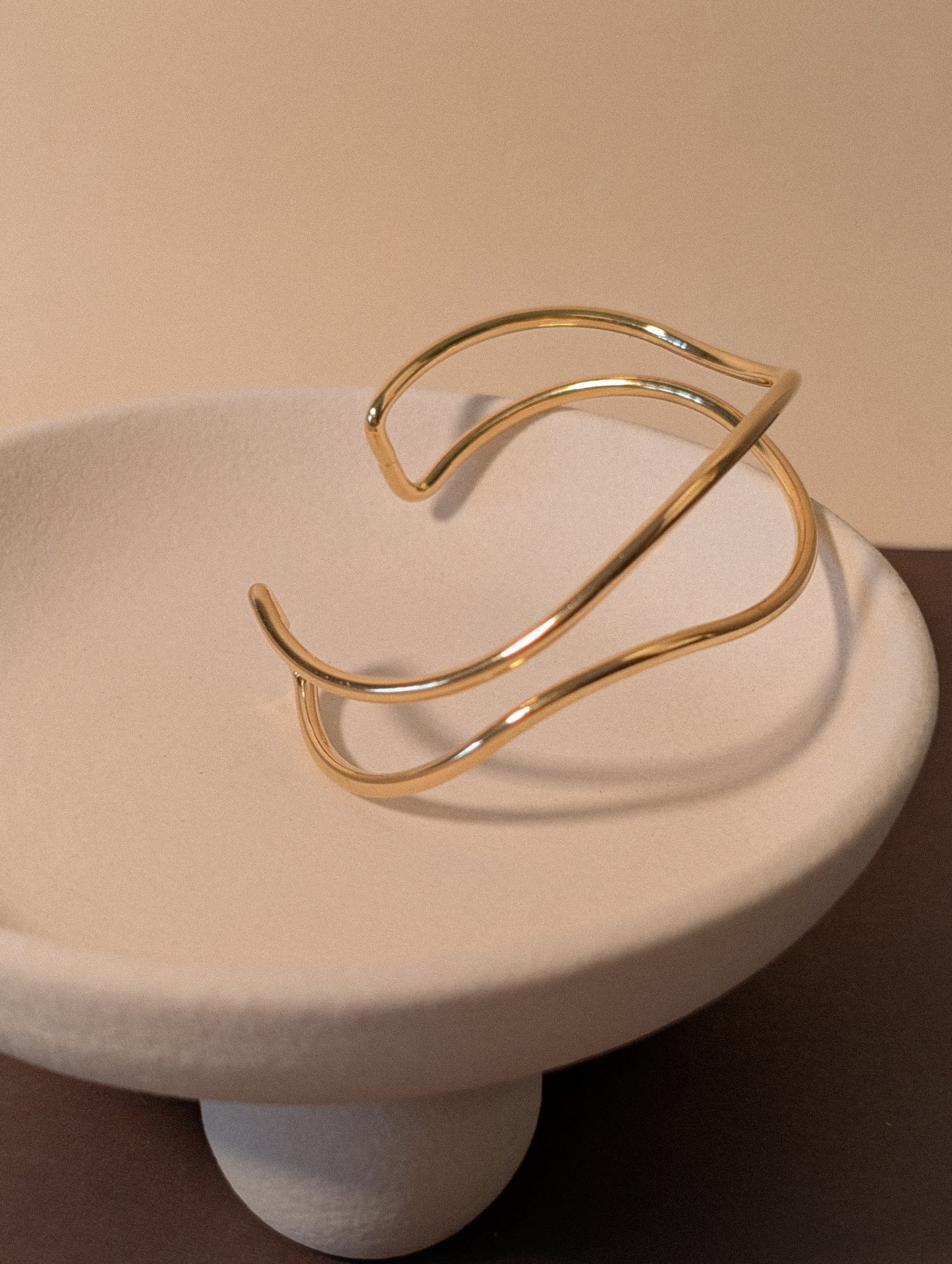 NIVA Golden Tide Cuff Bracelet