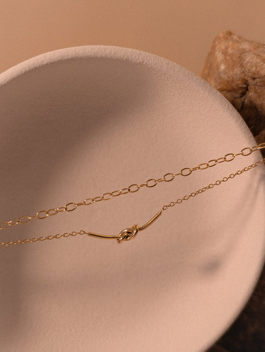 NIVA Tangled in Gold Bracelet