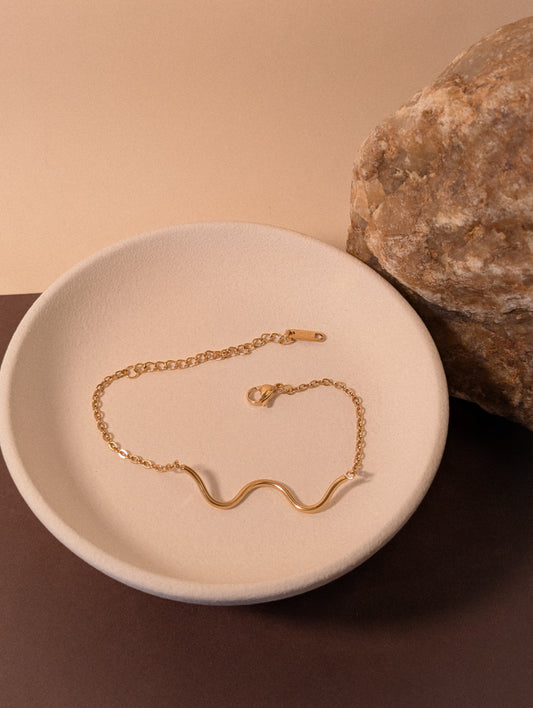 NIVA Wavy Baby Bracelet