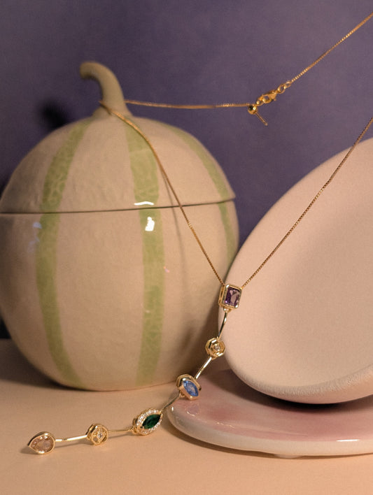 NIVA Confetti Dreams Statement Necklace