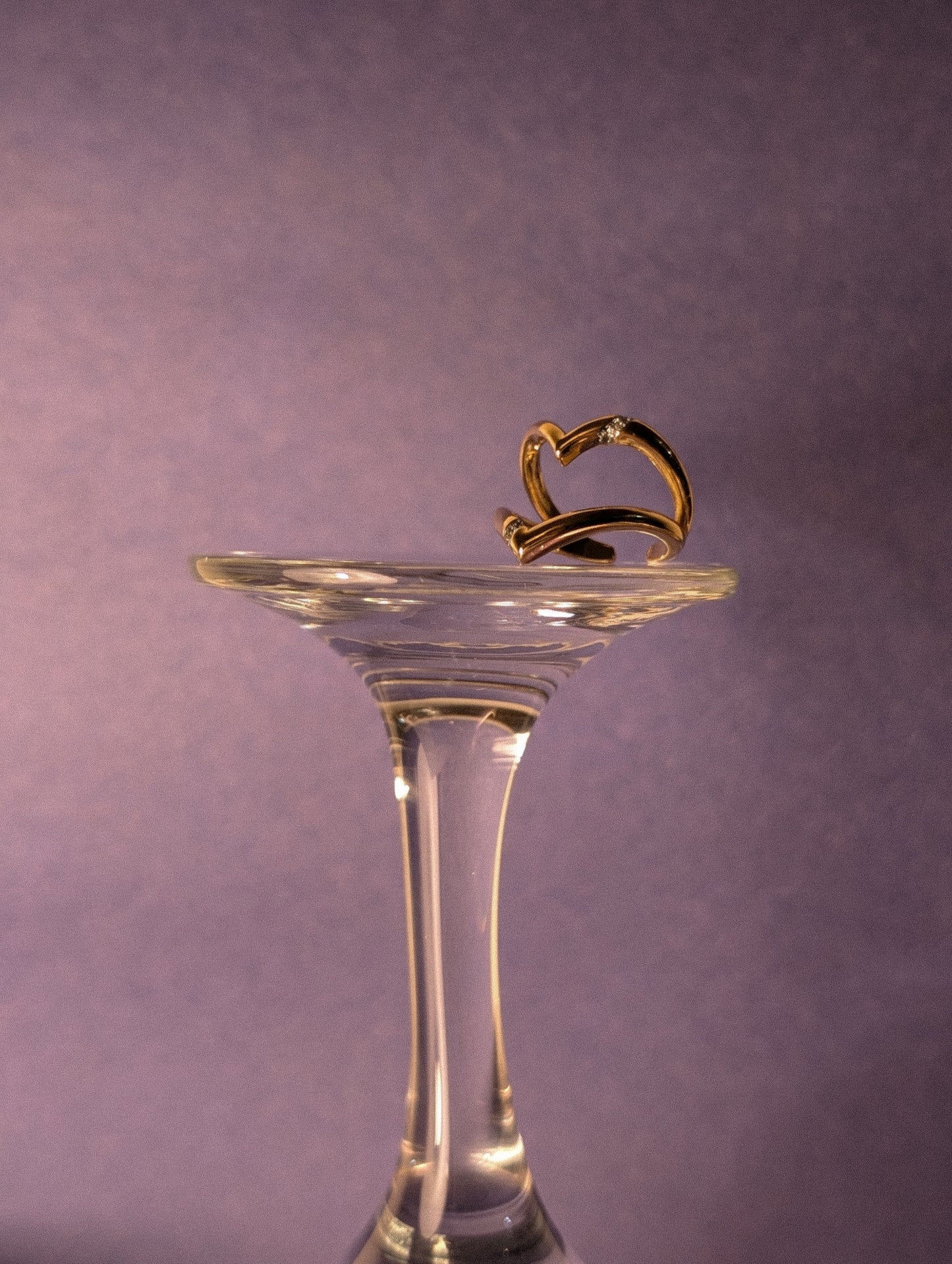 NIVA Heartline Open Ring