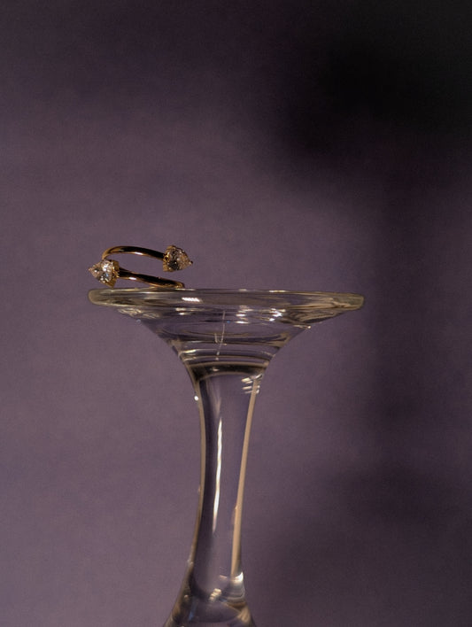 NIVA Double Trouble Heart Ring