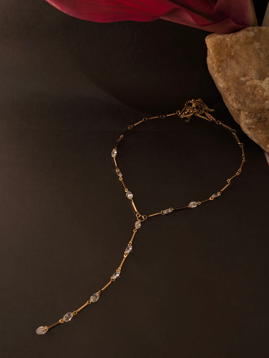Celestial Axis Lariat Necklace by Niva
