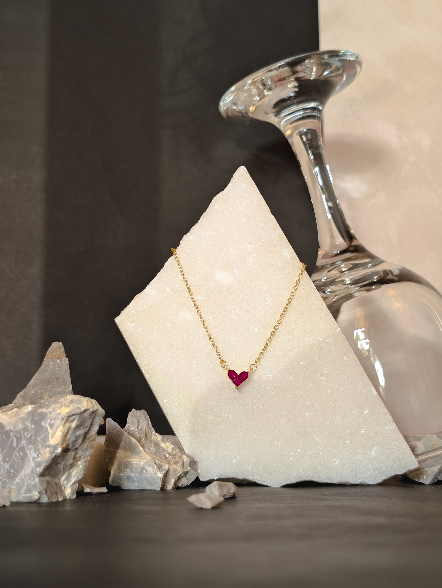 Cosmic Love Ruby Pendant