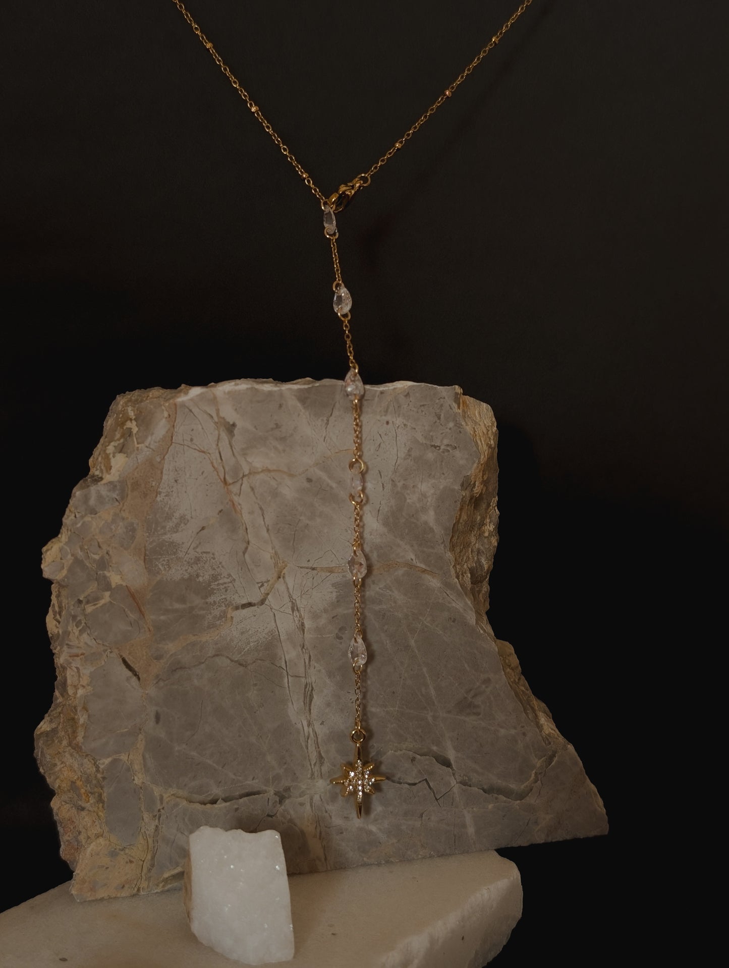 Starfall Diamond Lariat Chain by NIVA