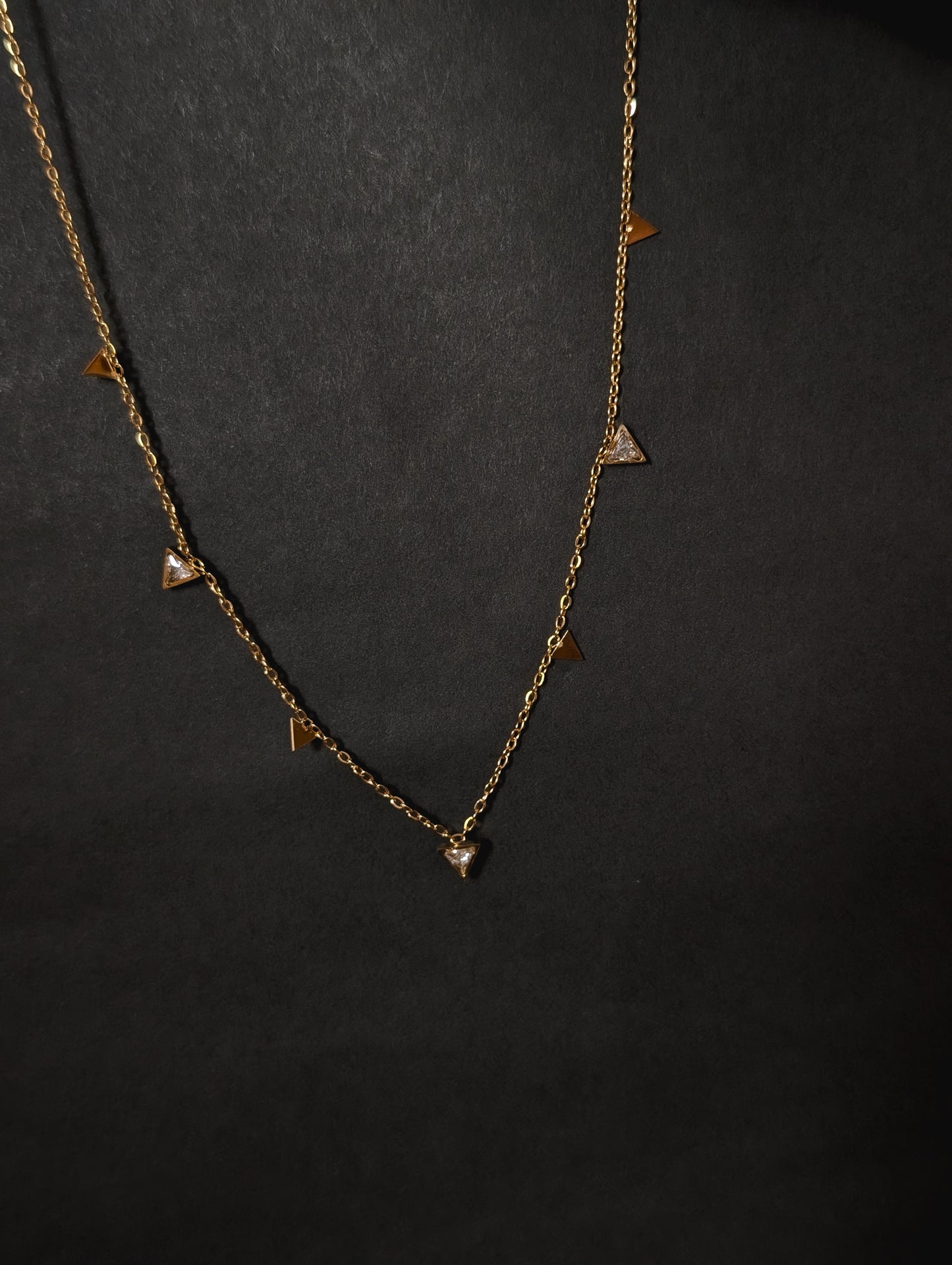 Tiny Stardust Diamond Necklace by NIVA