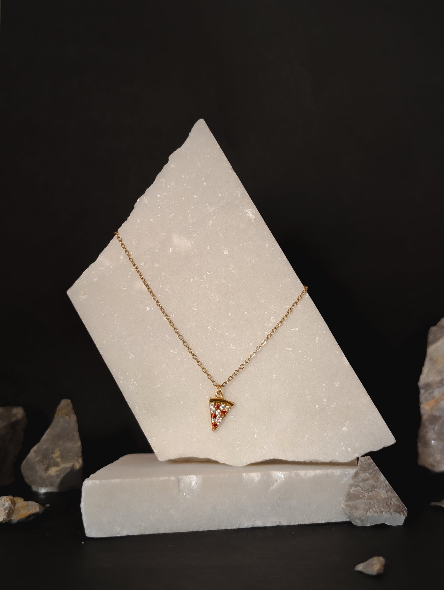 Cosmic Pizza Necklace by NIVA