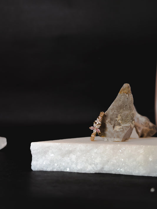 Starlit Blossom Ring by NIVA