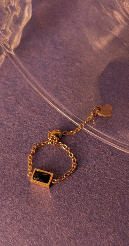 NIVA Midnight Mood Adjustable Ring