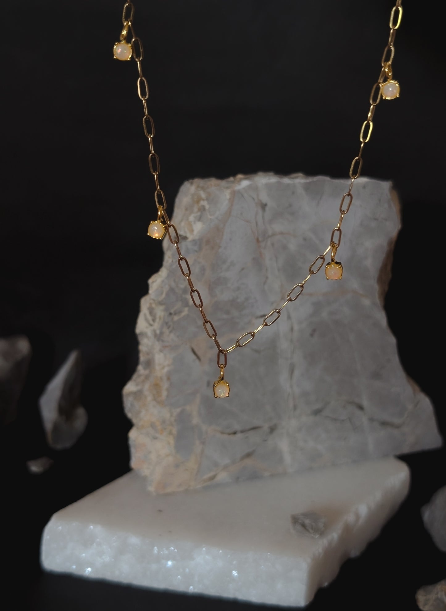 Starfall Opal Necklace by NIIVA