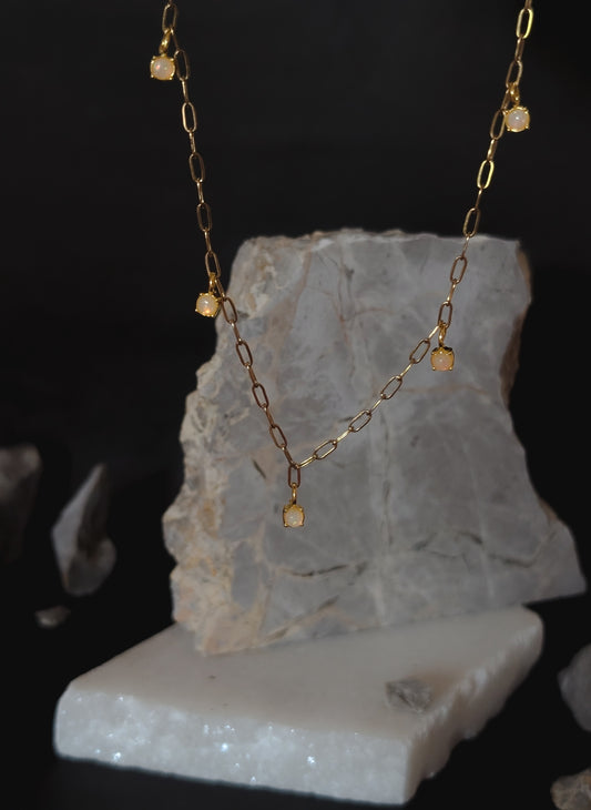 Starfall Opal Necklace by NIIVA