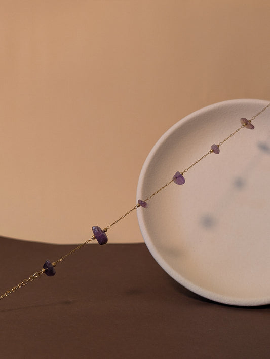 NIVA Amethyst Aura Bracelet