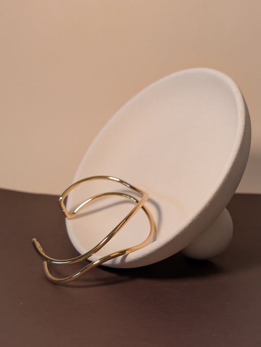 NIVA Golden Tide Cuff Bracelet