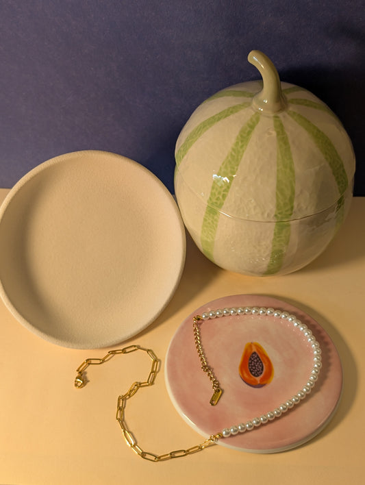 NIVA Moonlit Pearl & Gold Chain Necklace