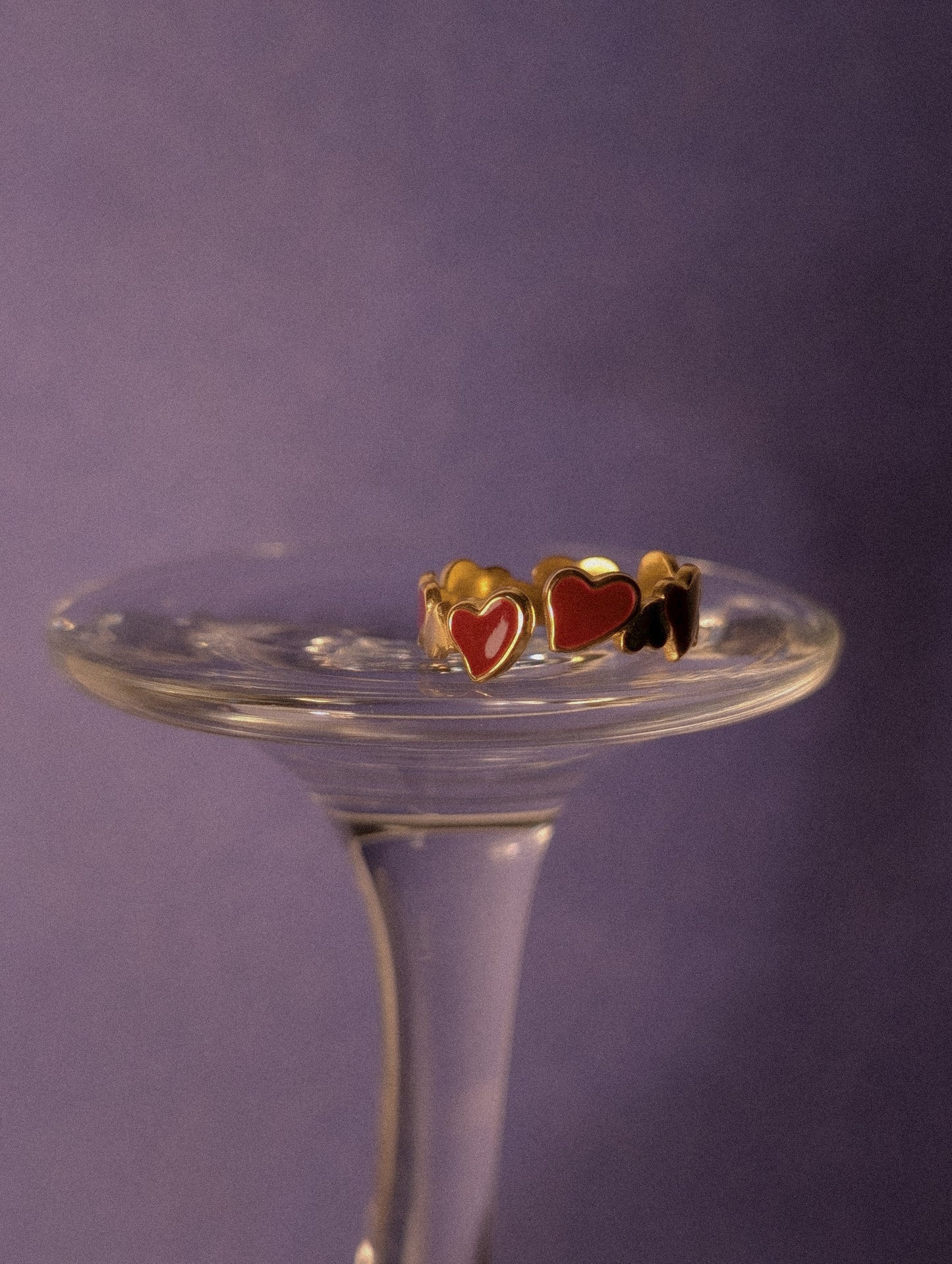 NIVA Cherry Pop Heart Ring