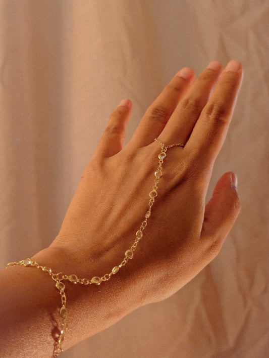 NIVA Crystal Crush Handchain