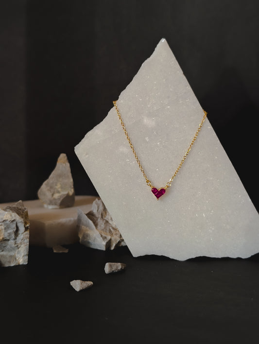 Cosmic Love Ruby Pendant