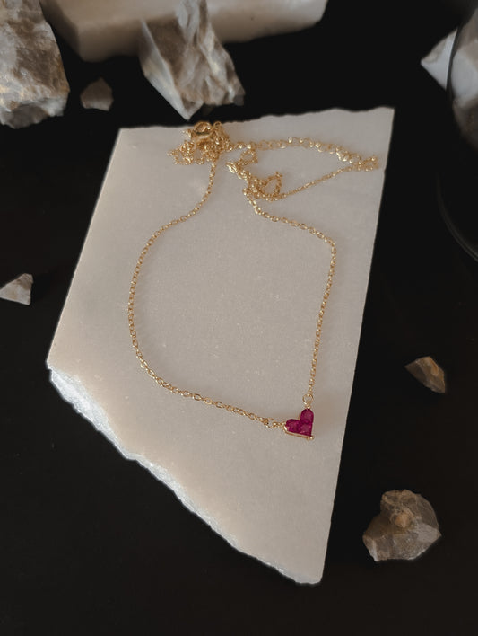 Cosmic Love Ruby Pendant