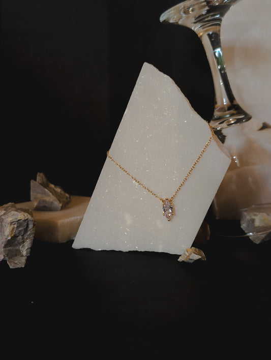 Starlit Marquise Diamond Necklace by NIVA