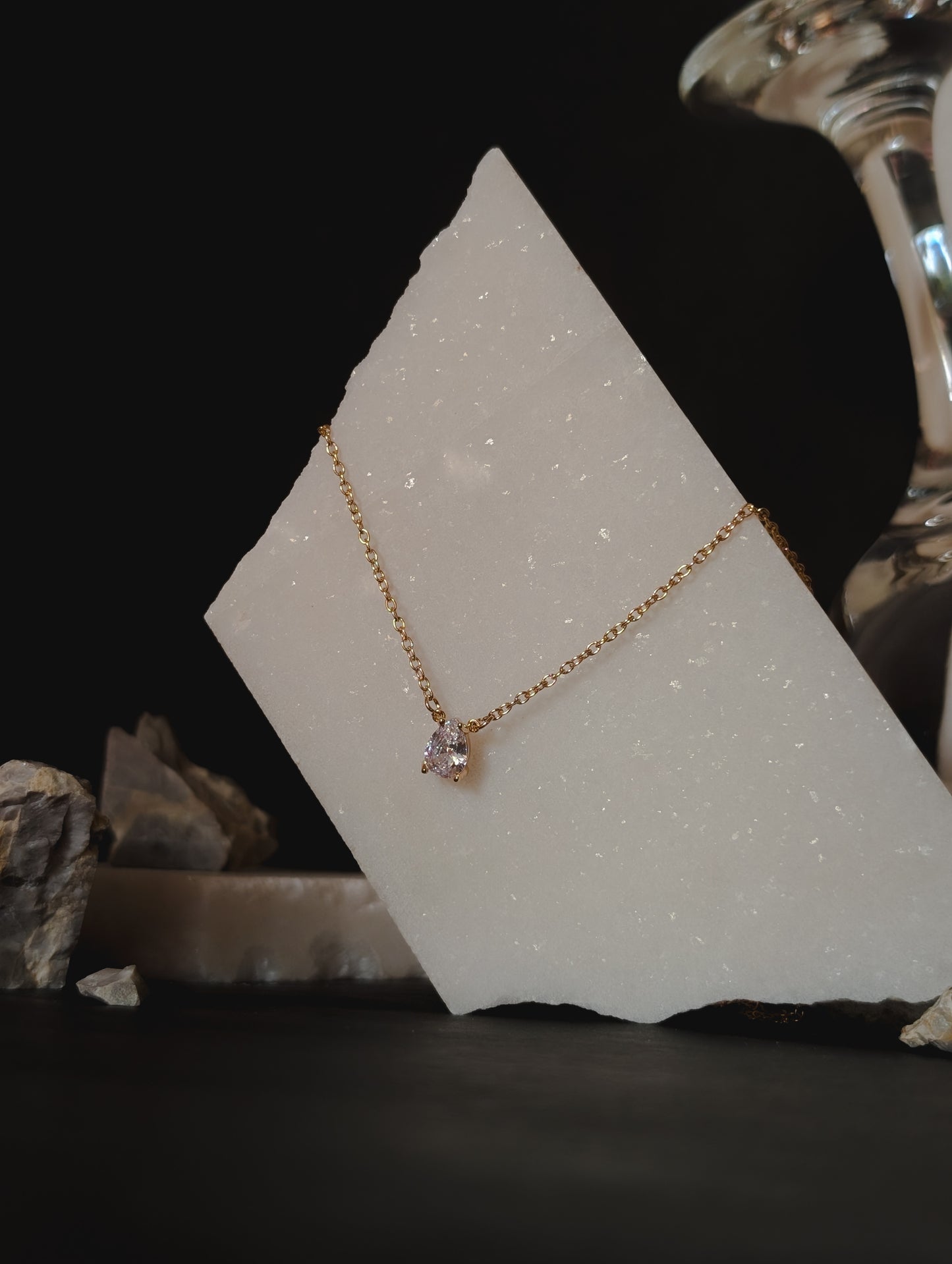 Stardrop Diamond Necklace by NIVA