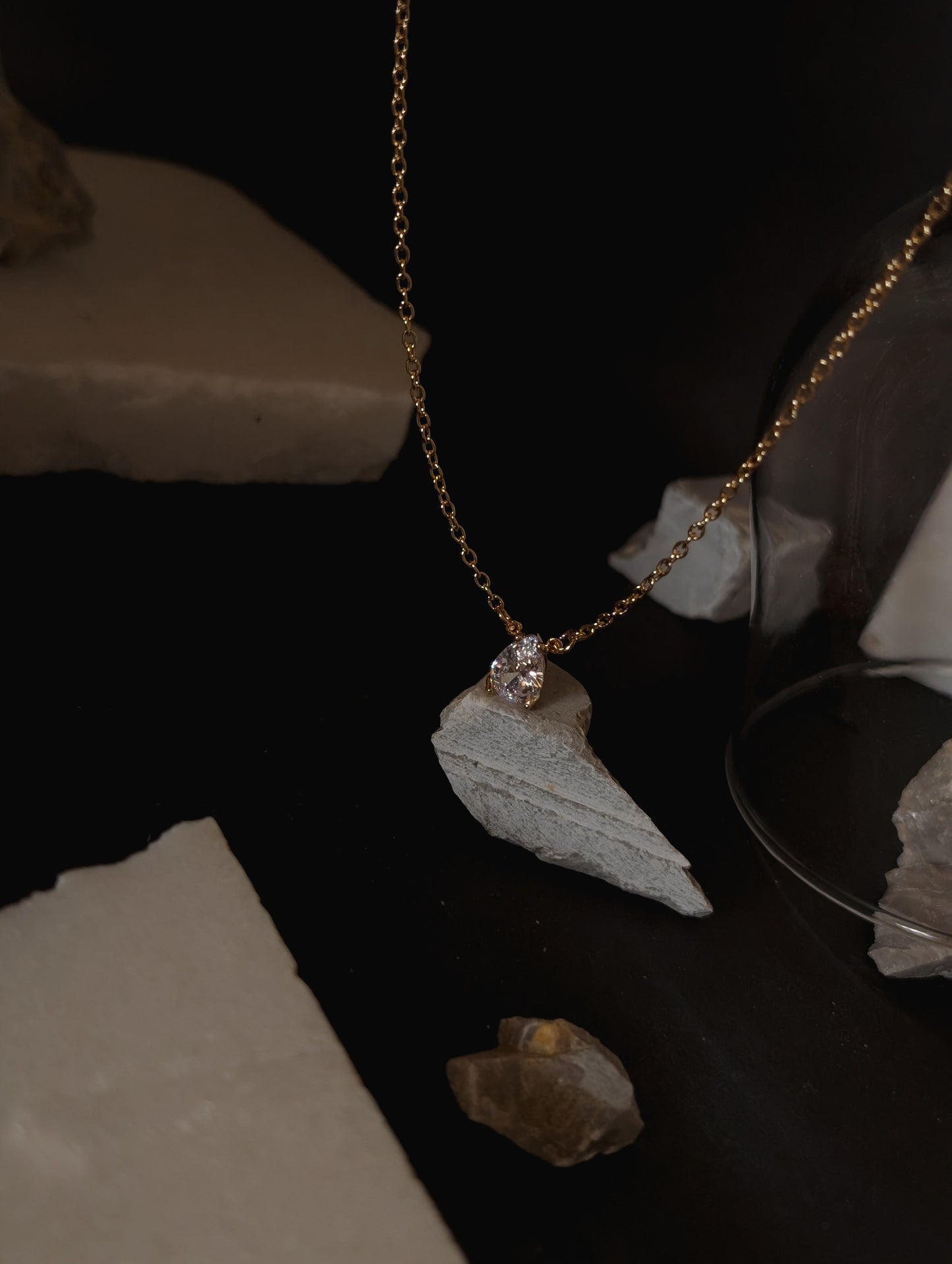 Stardrop Diamond Necklace by NIVA