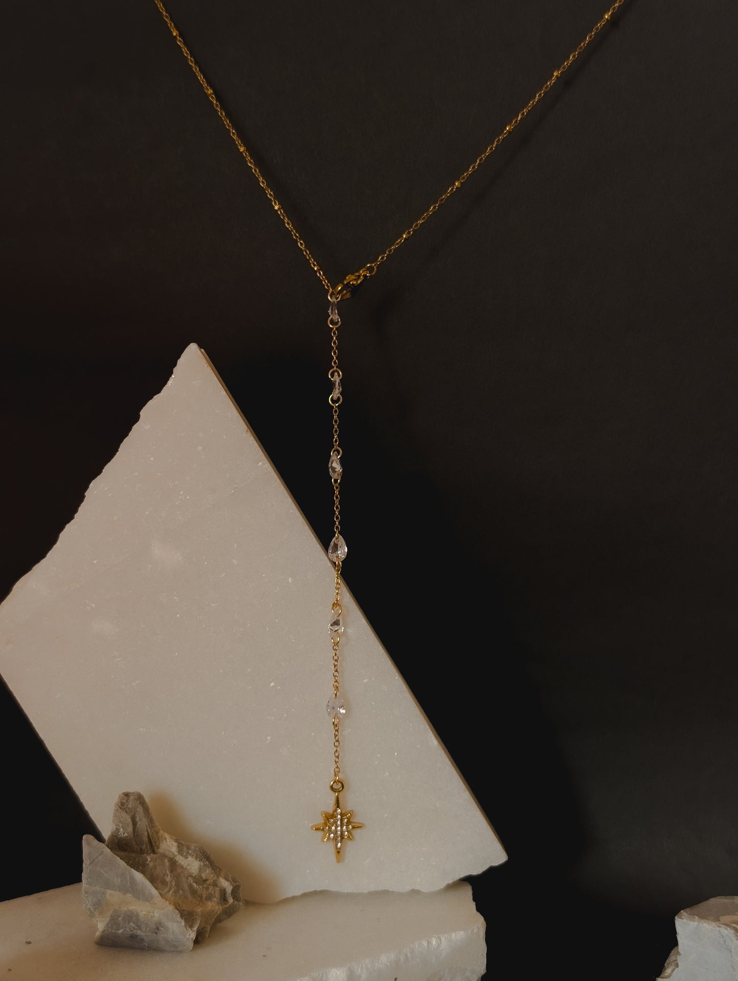 Starfall Diamond Lariat Chain by NIVA