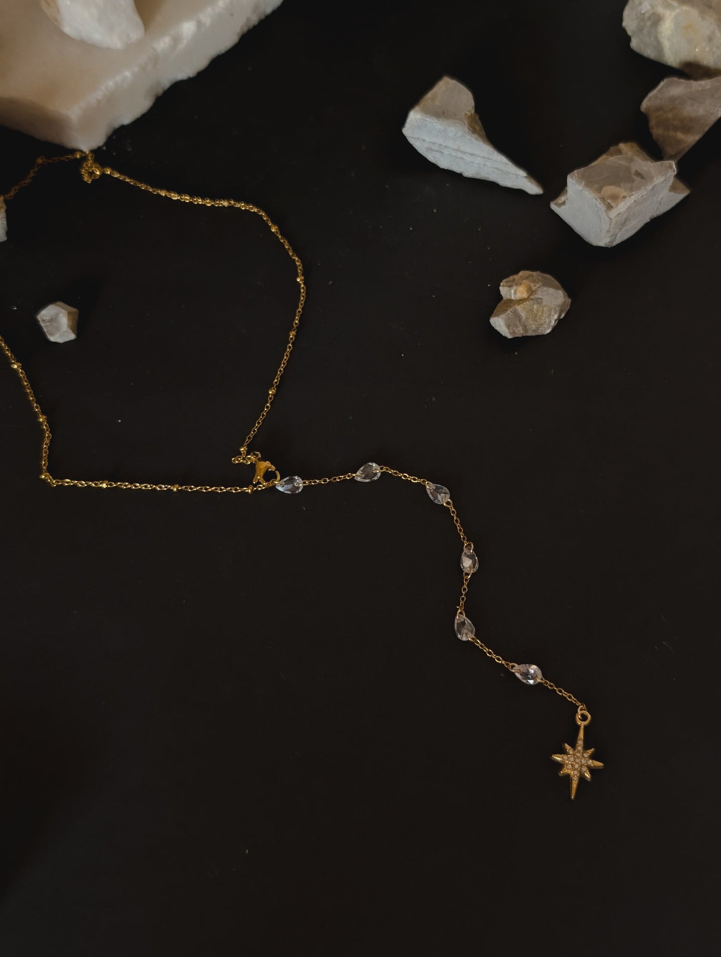 Starfall Diamond Lariat Chain by NIVA