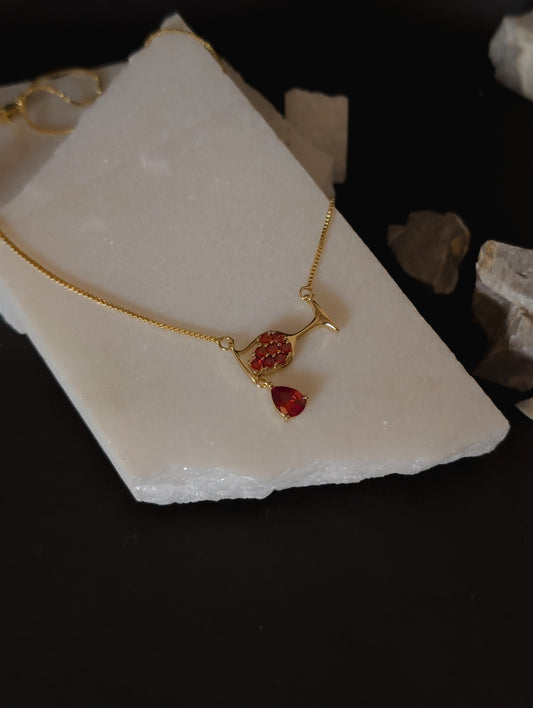 Space Wine Necklace by NIVA