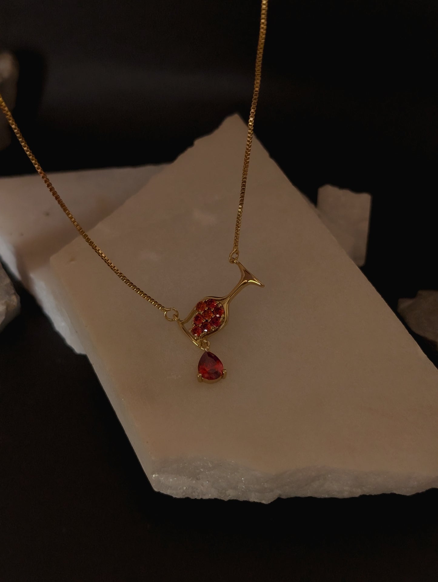 Space Wine Necklace by NIVA