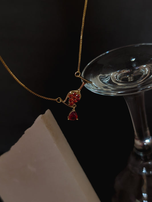 Space Wine Necklace by NIVA