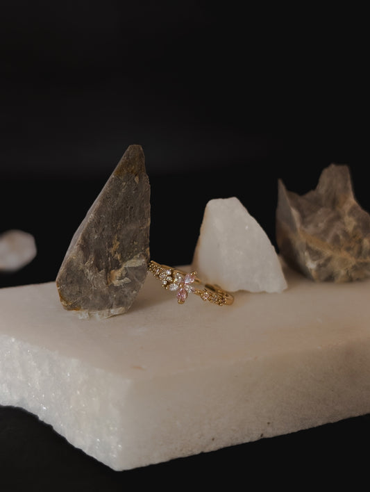 Starlit Blossom Ring by NIVA